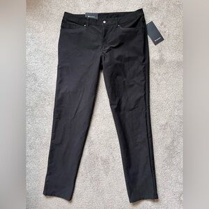 Brand New Mens Lululemon ABC Pants Utilitech Slim Fit 36x34 Black NWT